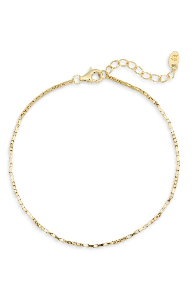 Argento Vivo Sterling Silver Box Chain Bracelet