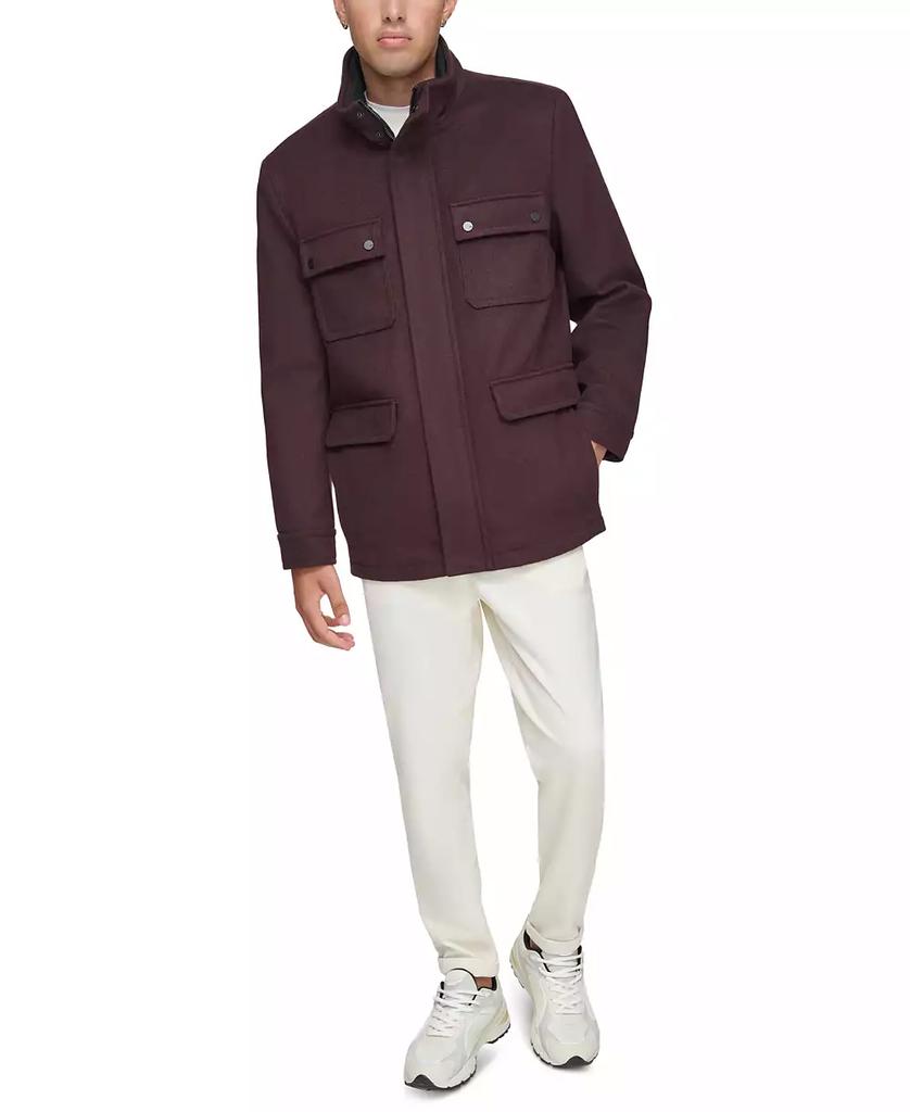 Marc New York by Andrew Marc Men's Dunbar Four Pocket Military-Inspired Jacket