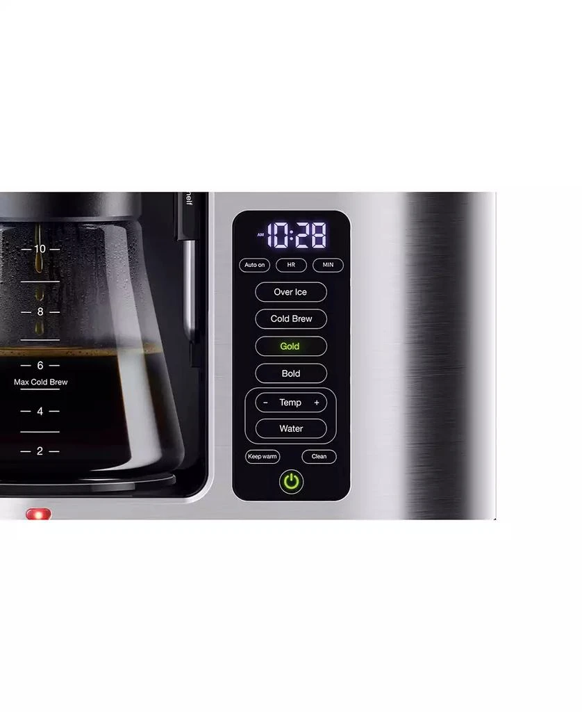 Braun MultiServe Plus 10-Cup Pod-Free Drip Coffee Maker, KF9370SI 4