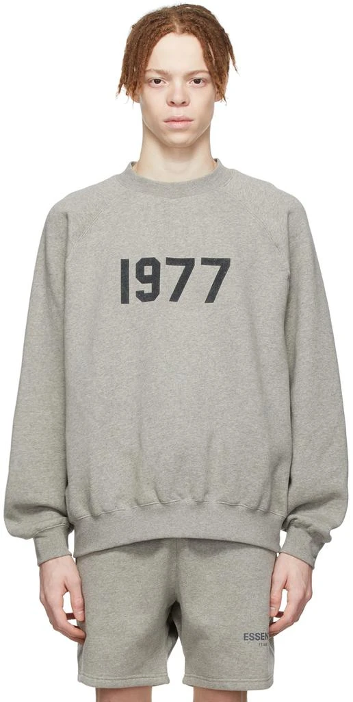 Fear of God ESSENTIALS Gray '1977' Sweatshirt 1