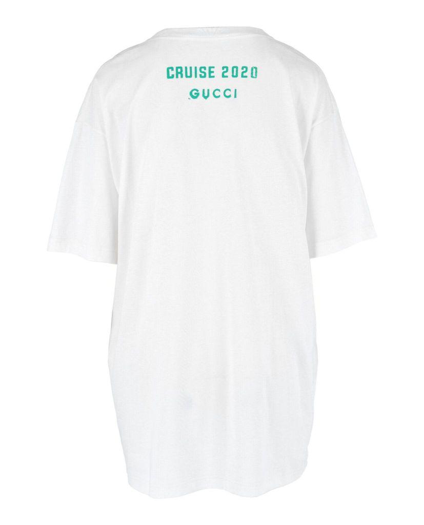 Gucci Oversized Cotton Graphic T-Shirt