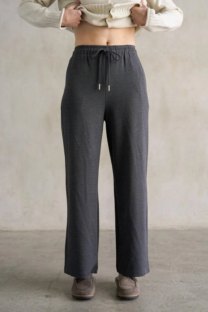 Elle Grey Elle Grey - Dani Elastic Waist Wide Classic Pants