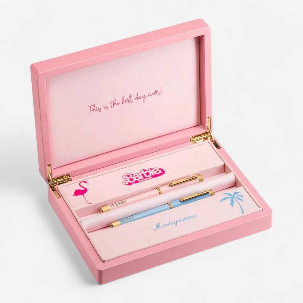 Montegrappa Montegrappa Barbie The Movie Icon Signature Limited Edition Fountain Pen Set (M) ISZEB33Y 6
