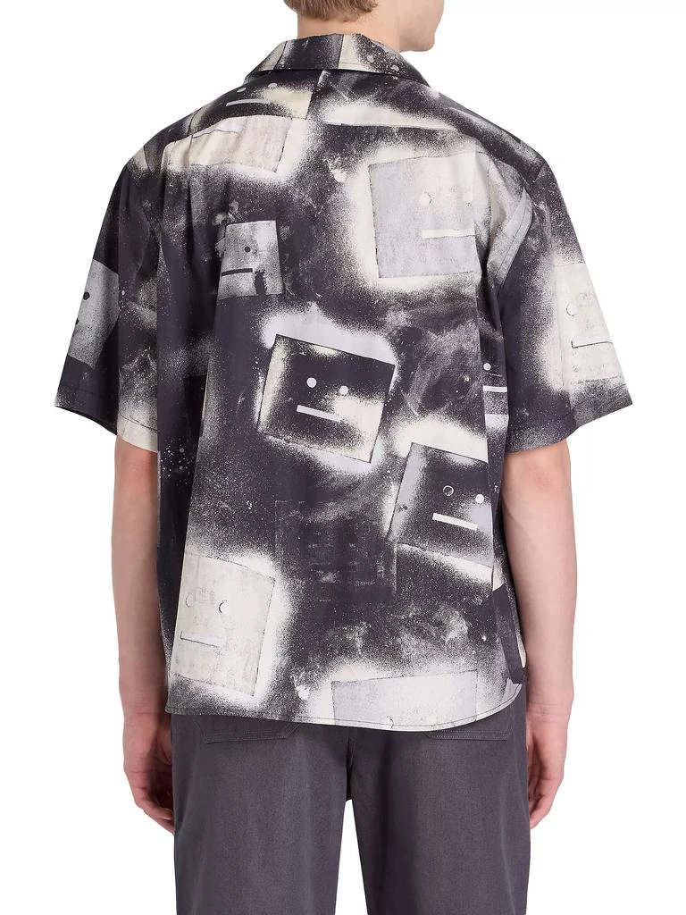 Acne Studios Sarlino Spray Face Cotton Shirt 5