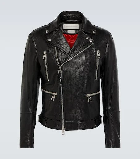 Alexander McQueen Leather biker jacket 1