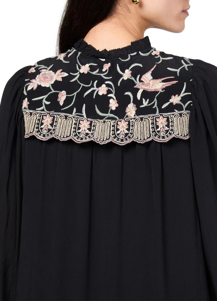 Sea New York Lacey embroidery long sleeved tunic dress 5