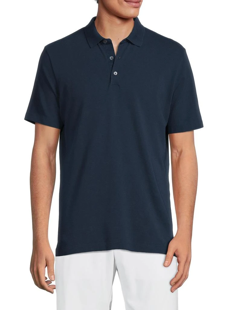 Theory Pima Cotton Pique Polo 1
