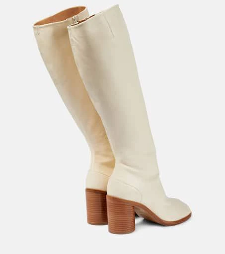 MAISON MARGIELA Tabi leather knee-high boots 3