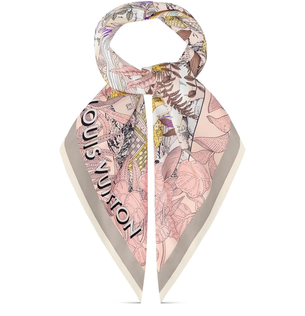 Louis Vuitton Enchanted Forest Square 90 Scarves Free Shipping