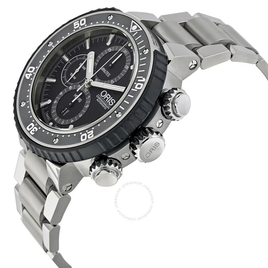 Oris ProDiver Chronograph Automatic Black Dial Men's Watch 01 774 7727 7154 2