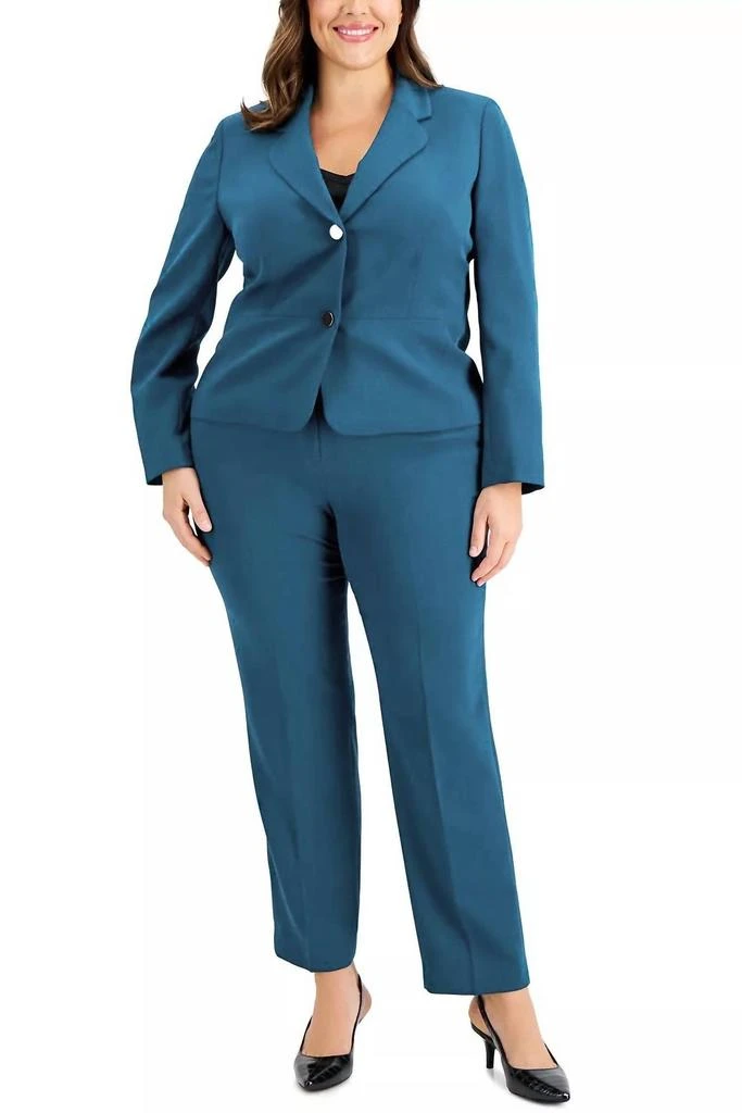 Le Suit Le Suit - Notched Collar Jacket With Pants Set