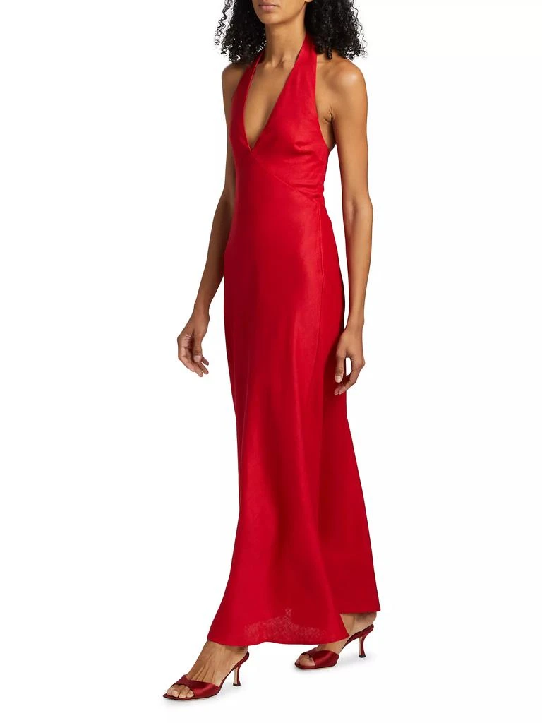 Reformation Delilah Linen Maxi Dress 4