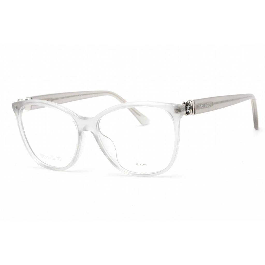 Jimmy Choo Jimmy Choo Women's Eyeglasses - Full Rim Grey Acetate/Metal Frame | JC318/G 0KB7 00 1