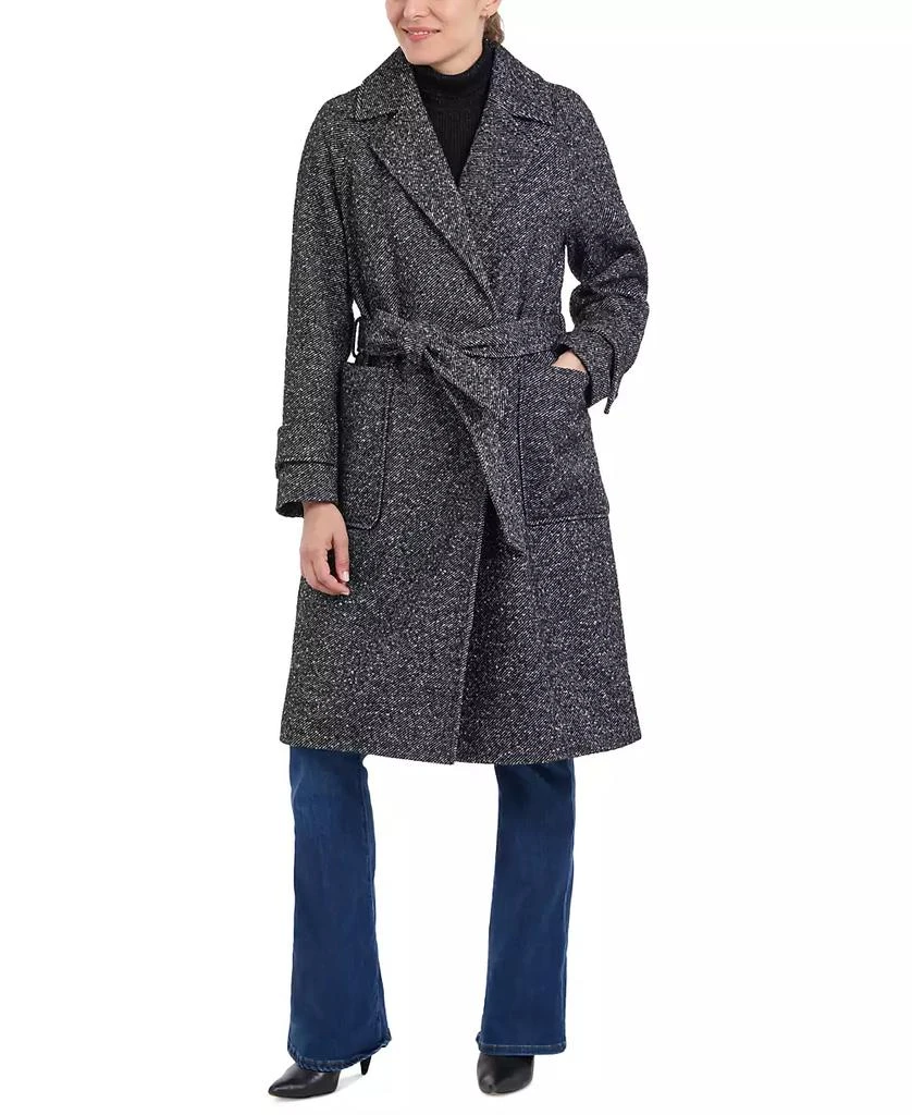 BCBG Women's Belted Walker Coat 1