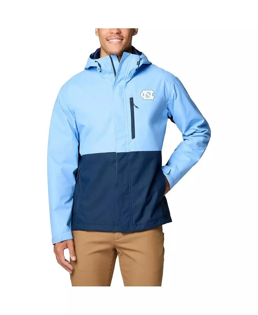 Columbia Men's Navy North Carolina Tar Heels Field Bound Omni-Tech Full-Zip Jacket 1
