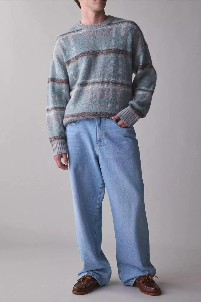 The Ragged Priest The Ragged Priest Dial Patterned Crew Neck Sweater 3