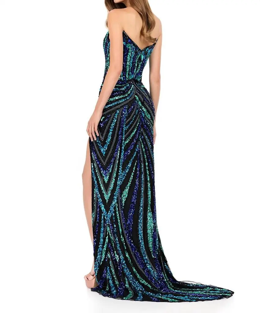 ASHLEYlauren Ashleylauren - Strapless Gown 2