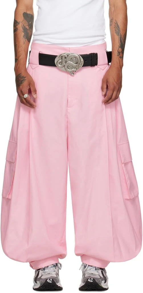 LU'U DAN Pink Tobi Cargo Pants 1