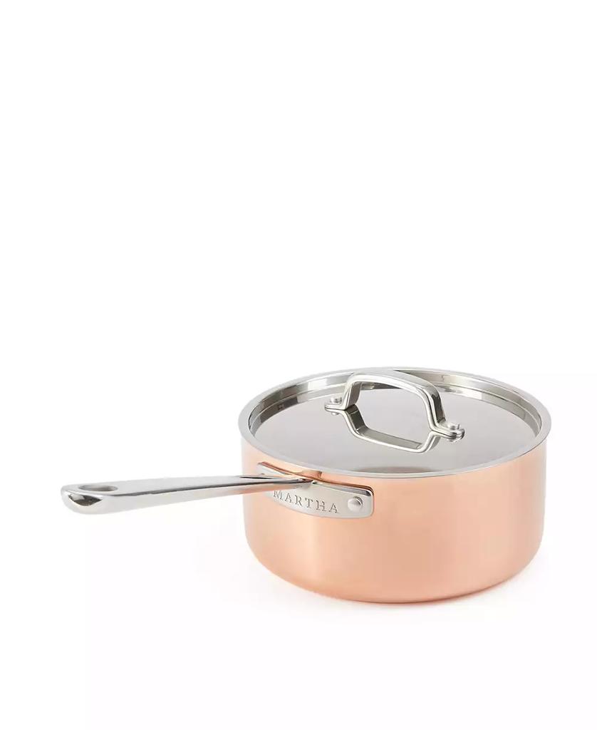 Martha Stewart Stainless Steel Low Saucepan - Thumbnail 4