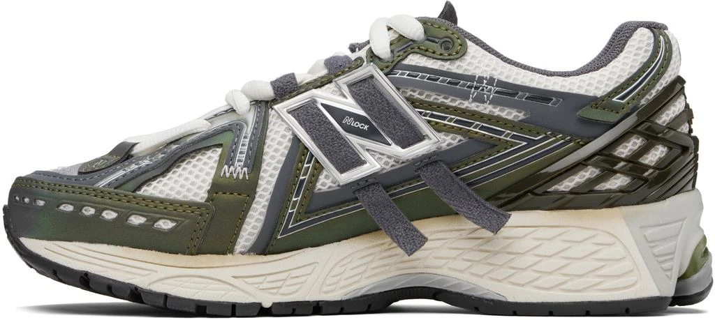 New Balance Off-White & Green 1906A Sneakers 3