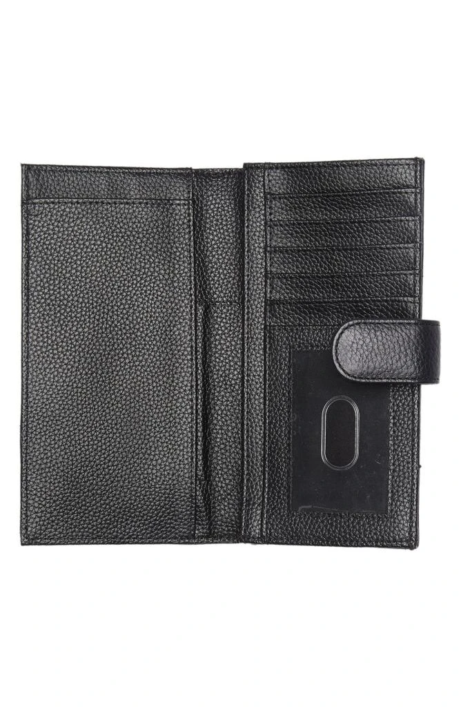 MUNDI SMALL LEATHER GOODS MUNDI Slim Leather Clutch Continental Wallet 5
