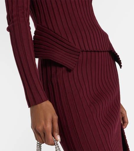 Stella McCartney Ribbed-knit cotton top 5