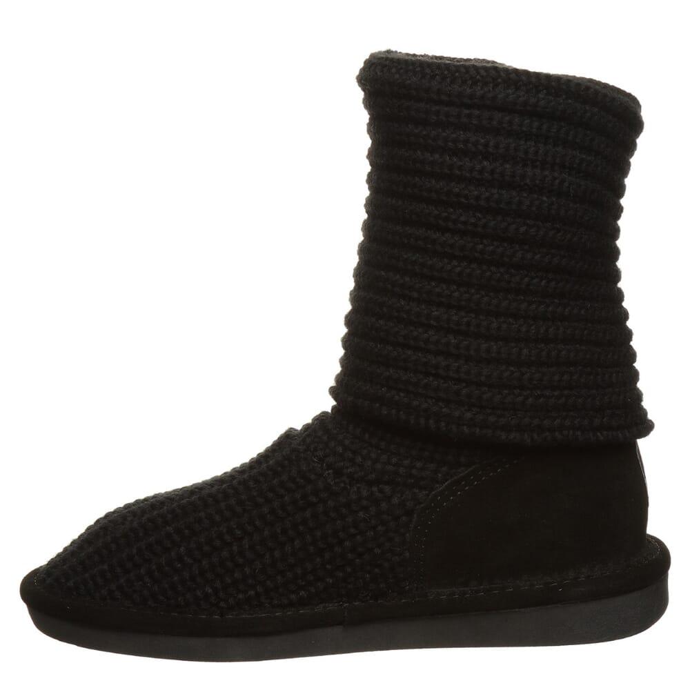 BEARPAW Bearpaw Knit Tall Black  658W-011 Women's