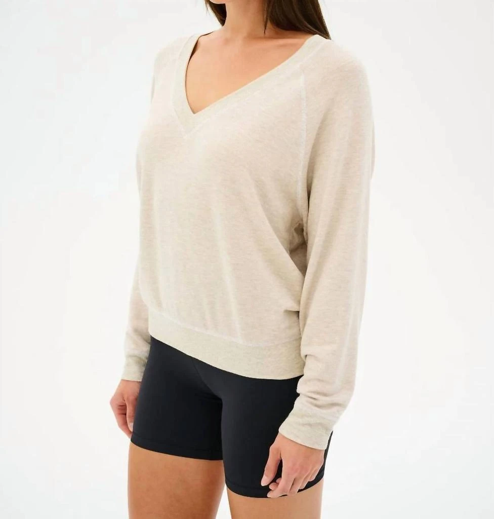 Splits59 Splits59 - Bennie Fleece V-neck Sweatshirt 3