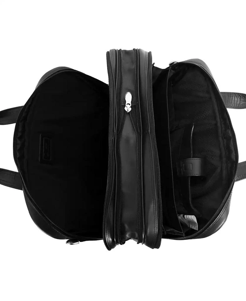 McKlein Pearson Expandable Double Compartment Laptop Briefcase 3