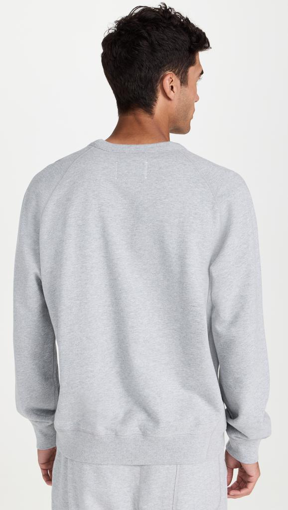 REIGNING CHAMP Midweight Terry Classic Crew Neck Sweatshirt