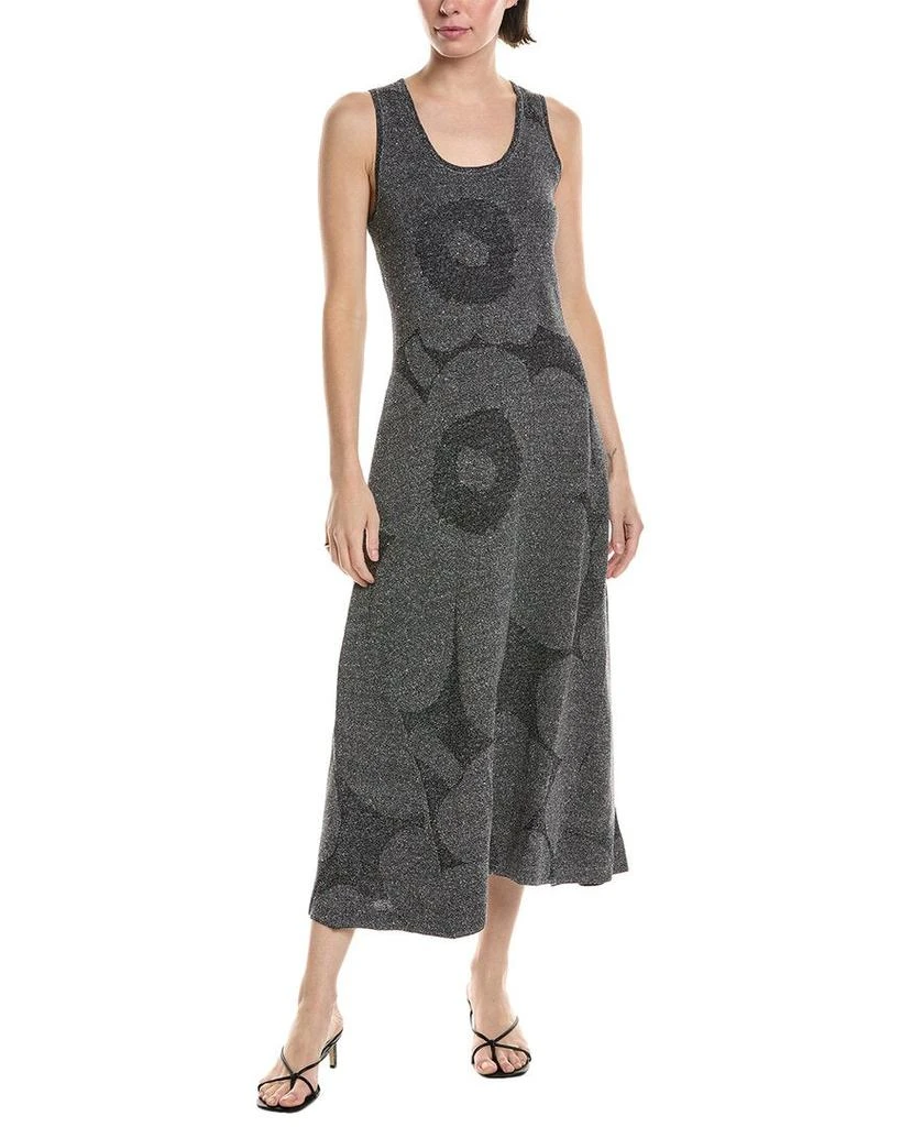 marimekko Hiipia Unikko Linen-Blend Maxi Dress 1