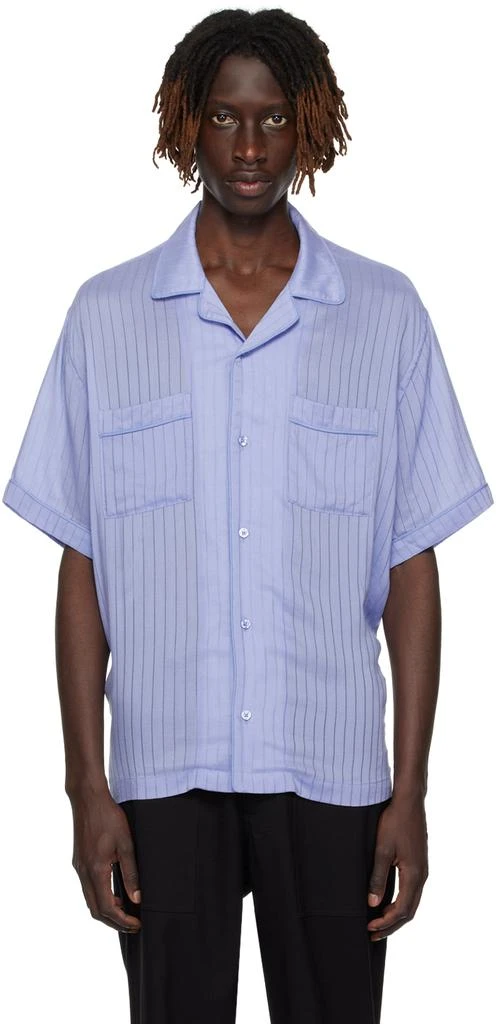 Saturdays NYC Blue Cameron Shirt 1
