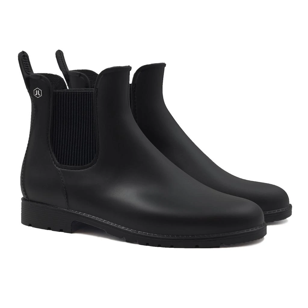 JULES & JENN Bottines Pluie Noir - Femme 3