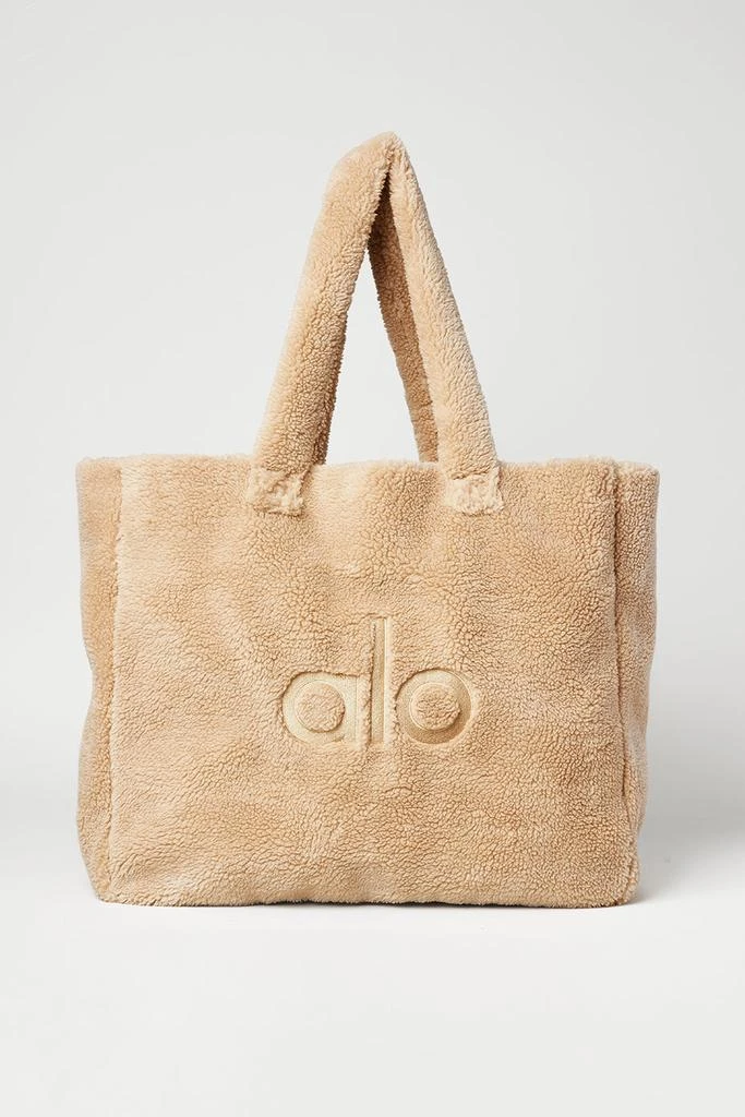 Alo Foxy Sherpa Tote - Camel 1