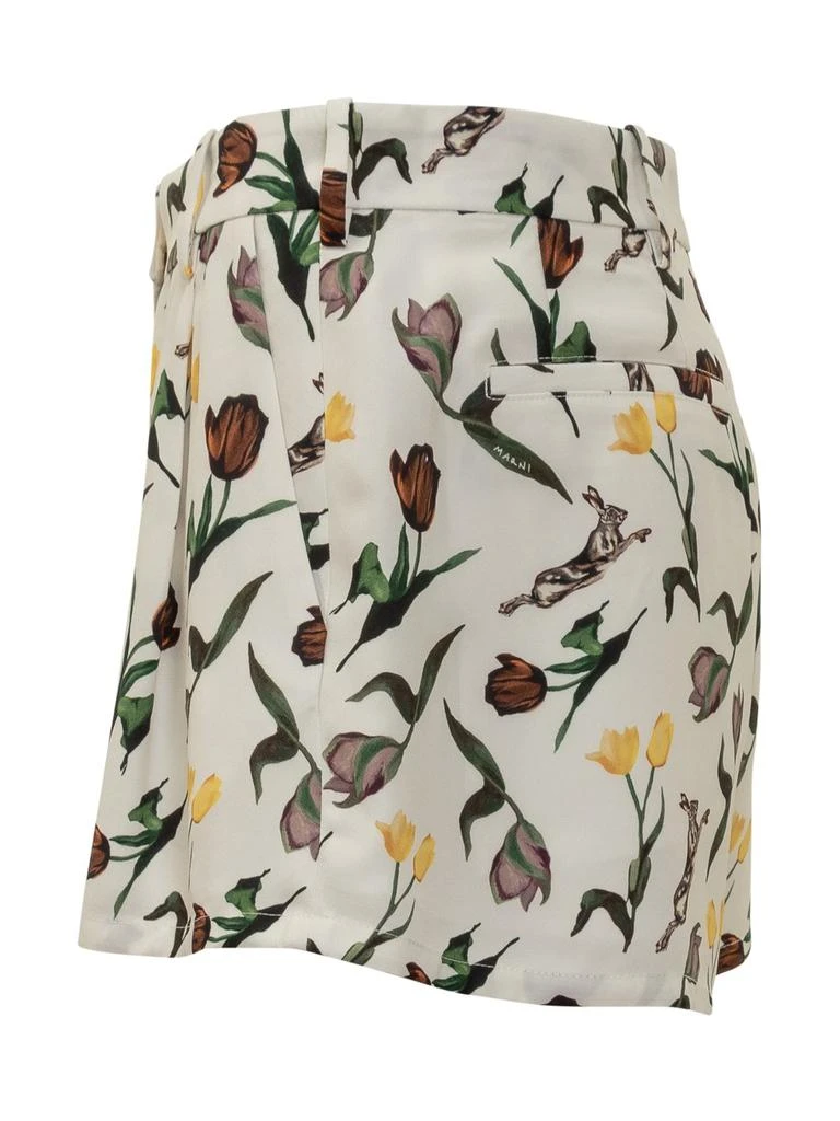 Marni Marni Floral Printed Shorts 3