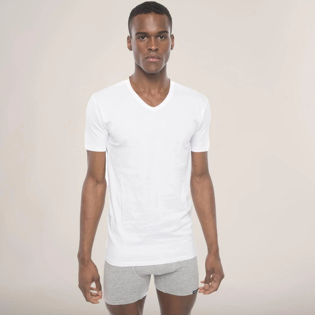 Members Only Men's 3PK Cotton V-Neck T-Shirt 1