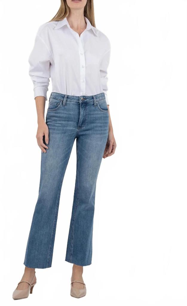 KUT from the Kloth Kelsey High Rise Ankle Flare In Brace