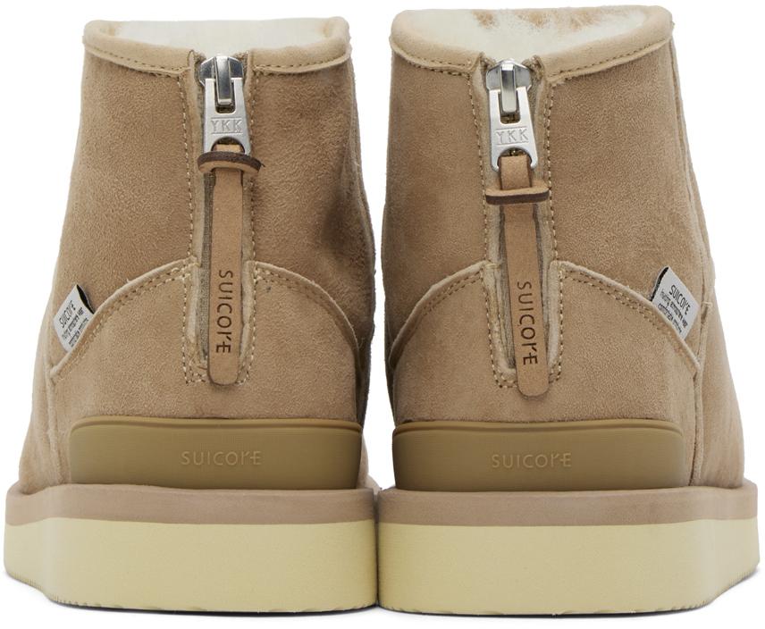 Suicoke Beige ELS-M2ab-LO Boots - Free Shipping - BeyondStyle
