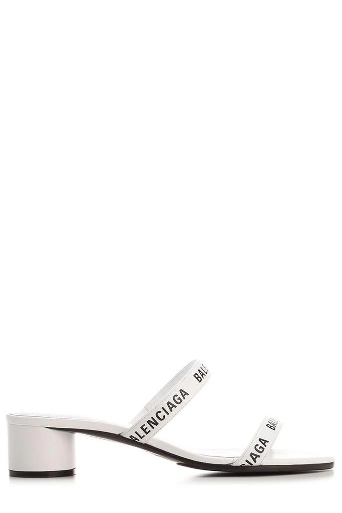 Balenciaga Balenciaga Logo Strap Open-Toe Sandals 1