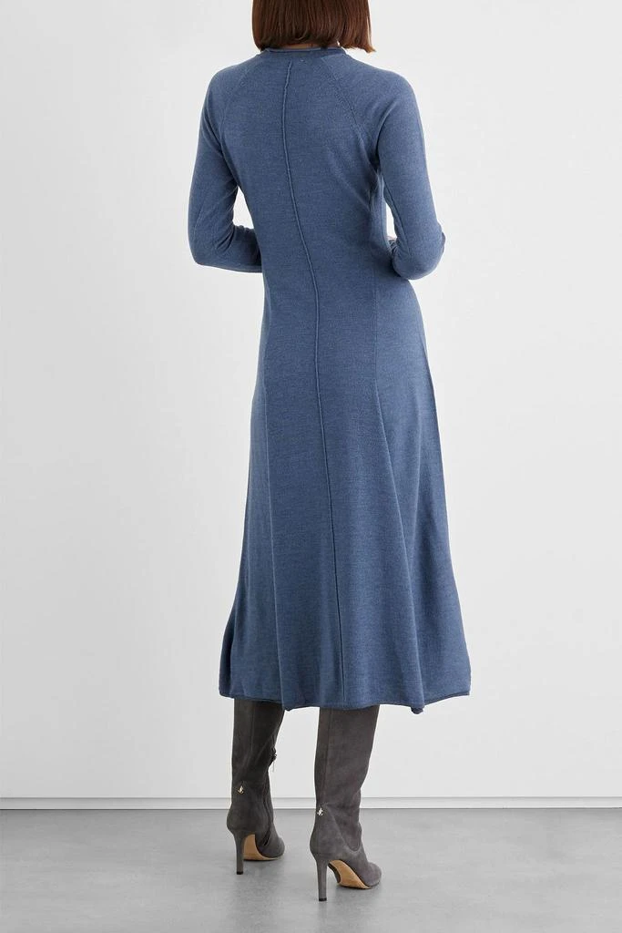 IRIS & INK Olivia merino wool midi dress 3