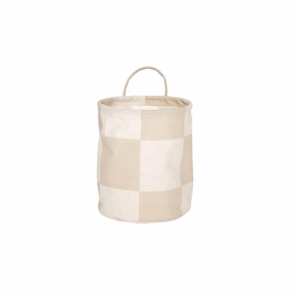 OYOY Living Design Panier À Linge Marron En Polyester Ø18xH22cm