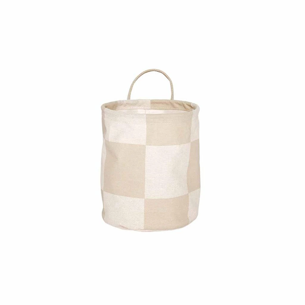 OYOY Living Design Panier À Linge Marron En Polyester Ø18Xh22Cm - Marron 2