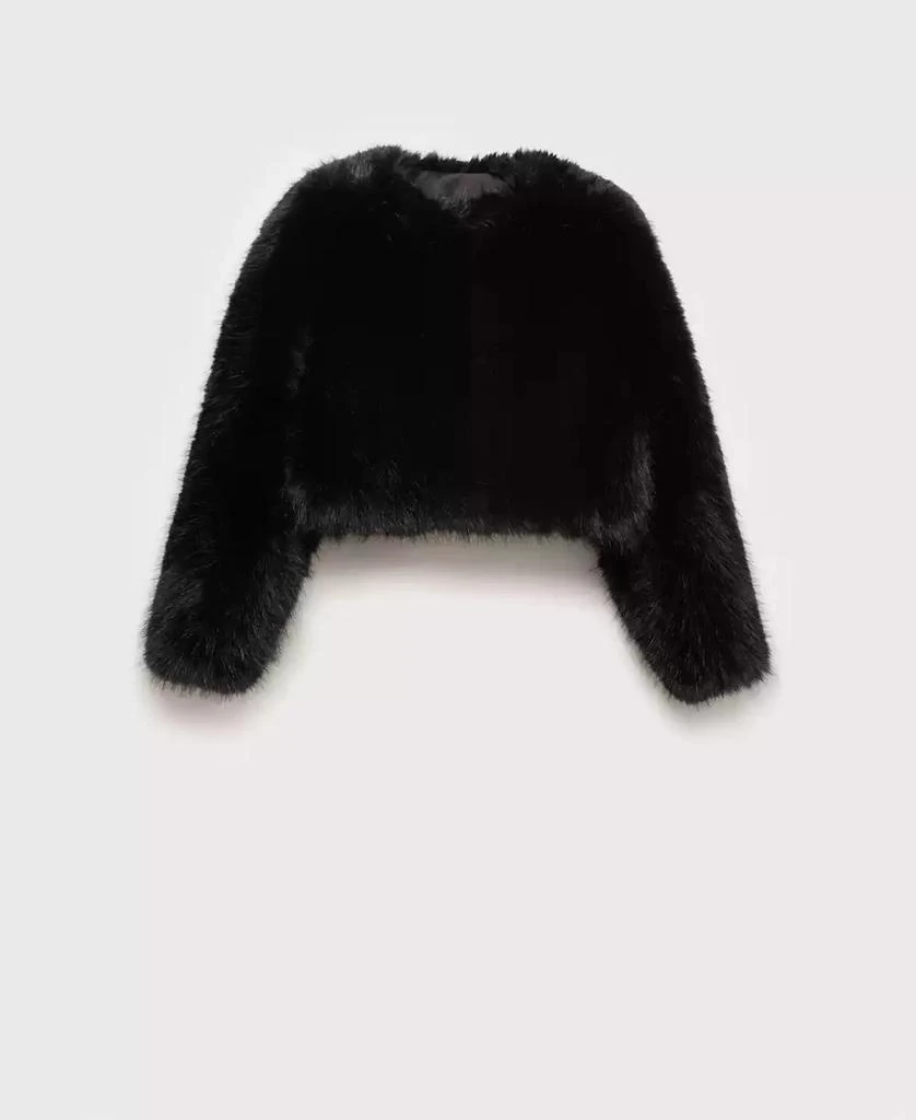 Mango Women's Fur-Effect Jacket 2