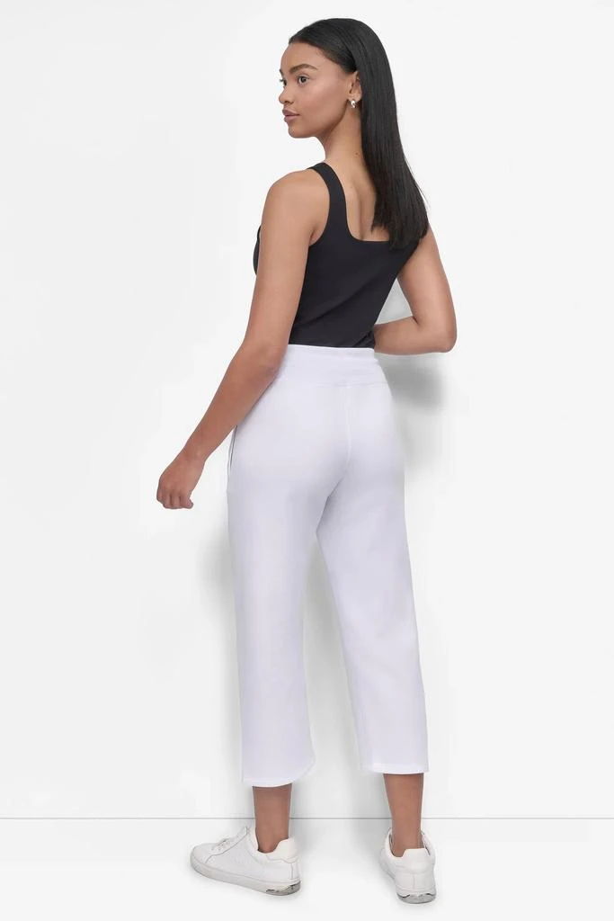 DKNY MINI STUD LOGO CROP PANT 5
