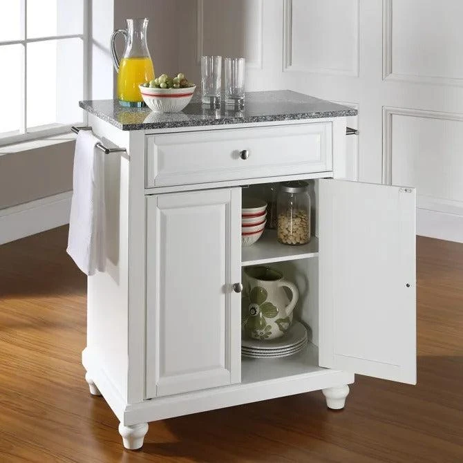 Crosley Crosley Furniture Cambridge Granite Top Portable Kitchen Island/cart 2