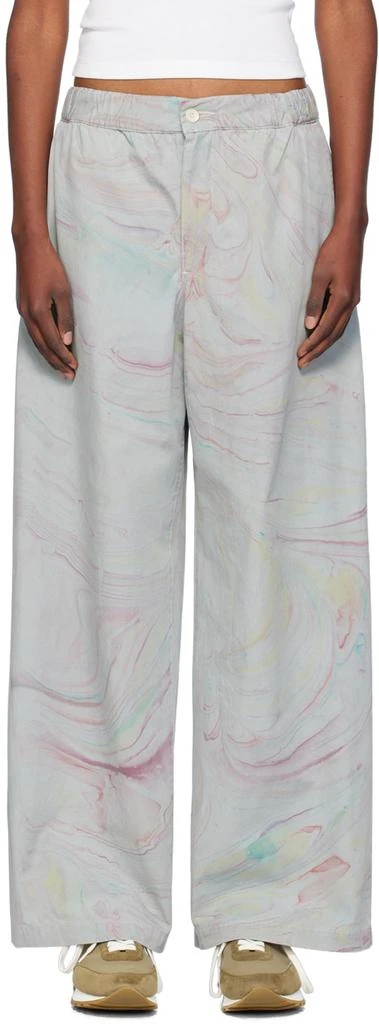 Shop Gray Marble Gabber Trousers on Sale at BeyondStyle – Get 50