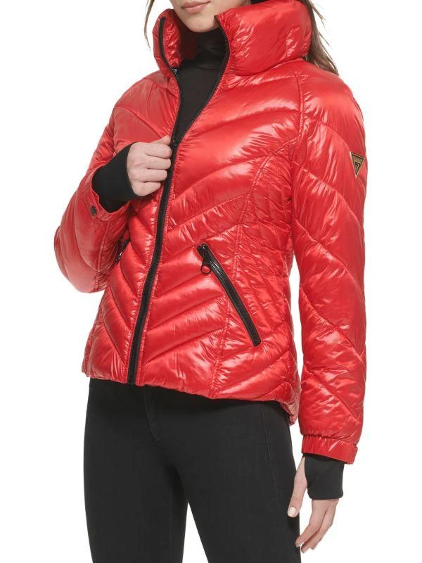GUESS Quilted Puffer Jacket 4
