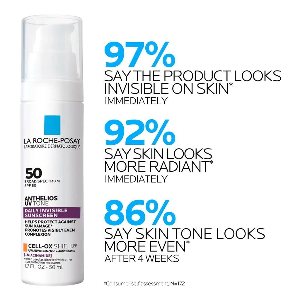 La Roche-Posay La Roche-Posay Anthelios UV Tone Daily Invisible Sunscreen SPF 50 4