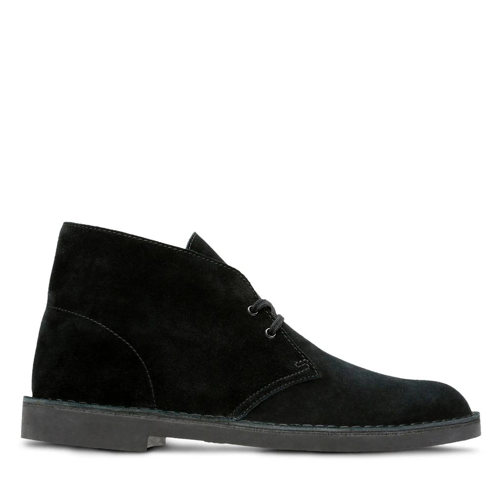 clarks bushacre 2 sand suede