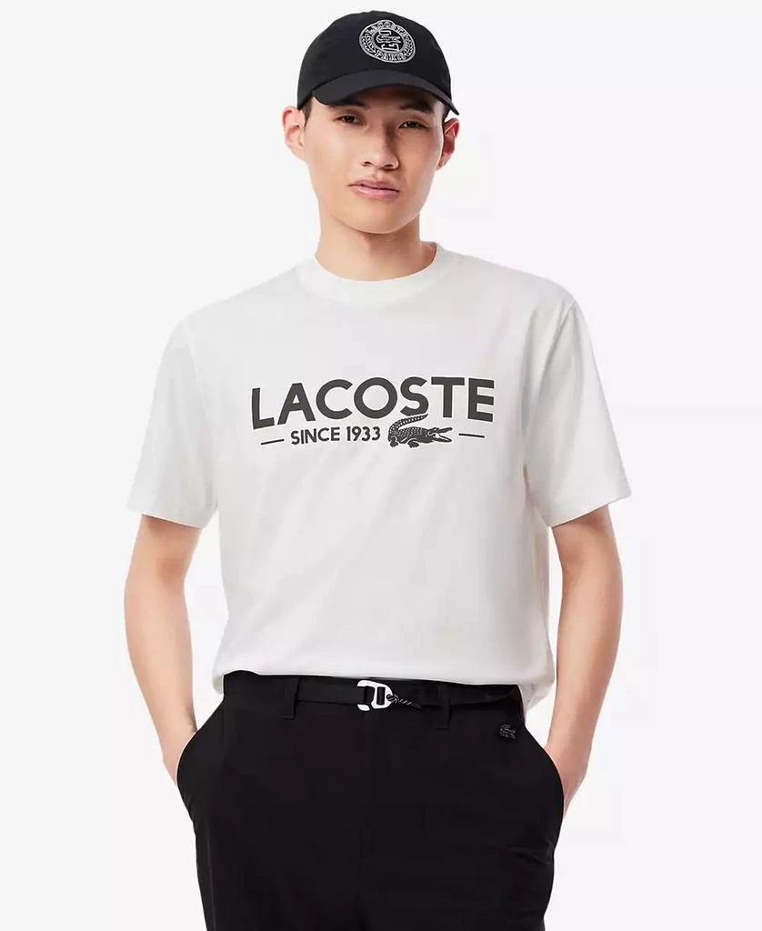 Lacoste Men
s Classic-Fit Logo Graphic T-Shirt